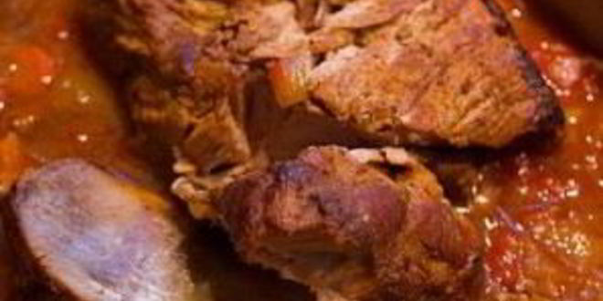 Рецепт сэндвичей со свининой, жареной в пиве с овощами