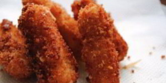 Рецепт сырных палочек в кляре