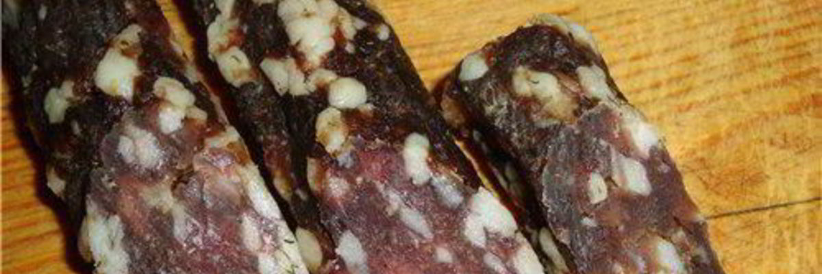 Рецепт Сыровяленой колбасы