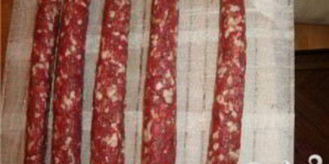 Рецепт сыровяленой колбасы