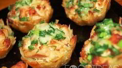 Рецепт Картофельных тарталеток с курицей