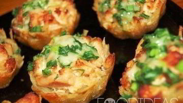 Рецепт Картофельных тарталеток с курицей