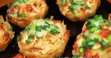 Рецепт Картофельных тарталеток с курицей