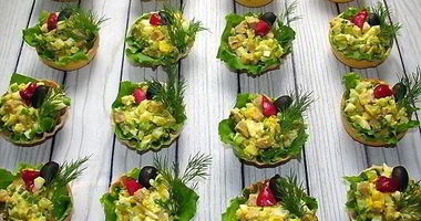 Рецепт Тарталеток из печени трески