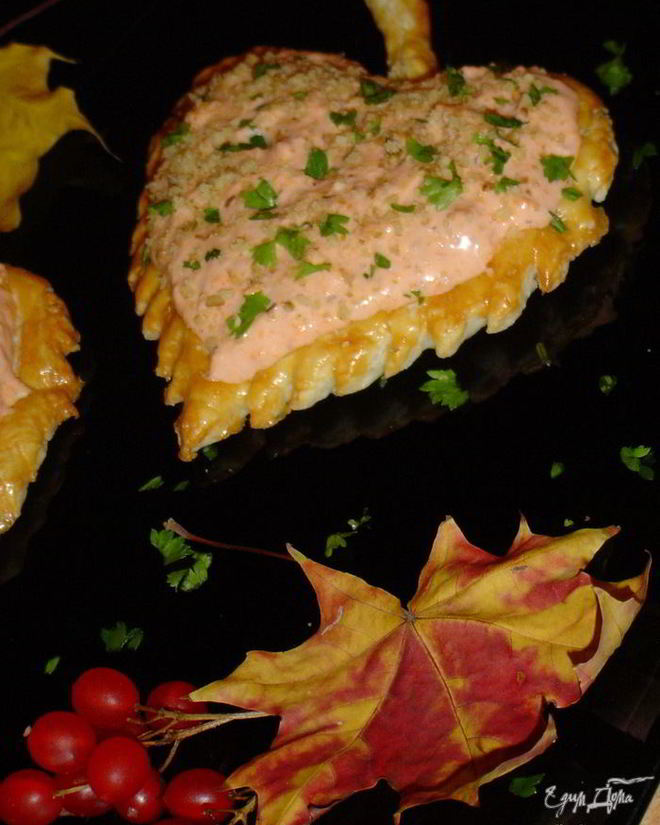 Рецепт тарталеток осенних листья