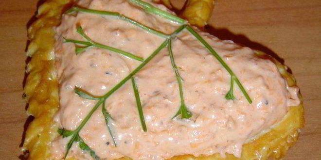 Рецепт тарталеток осенних листья