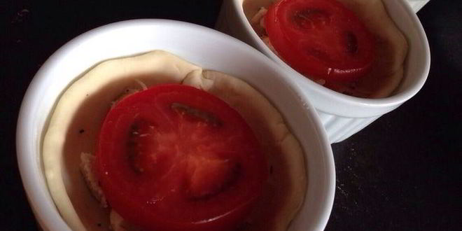 Рецепт тарталеток пикничок с курицей и овощами