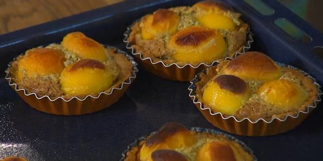 Рецепт тарталеток с абрикосами и фисташковым кремом