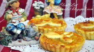 Рецепт Тарталеток с абрикосовым джемом и бананом