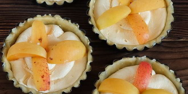 Рецепт тарталеток с франжипаном и абрикосами