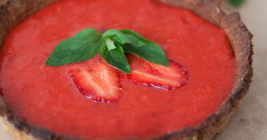 Рецепт Тарталеток с клубничным кремом