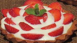 Рецепт Тарталеток с клубникой и белым шоколадом