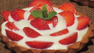 Рецепт Тарталеток с клубникой и белым шоколадом