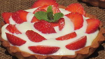 Рецепт Тарталеток с клубникой и белым шоколадом