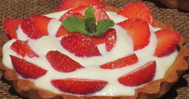 Рецепт Тарталеток с клубникой и белым шоколадом