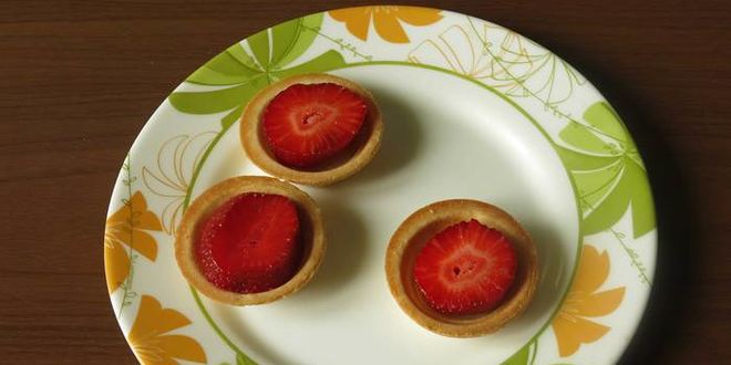 Рецепт тарталеток с клубникой и мороженым на гриле