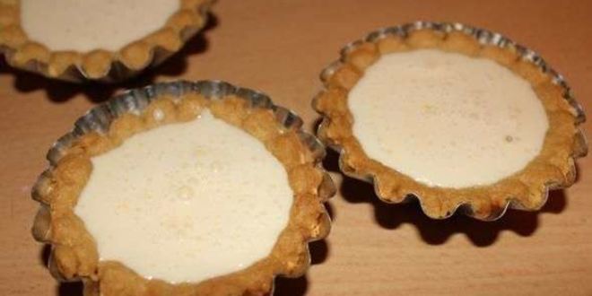 Рецепт тарталеток с лимоном