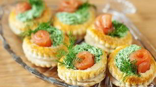 Рецепт Тарталеток с лососем