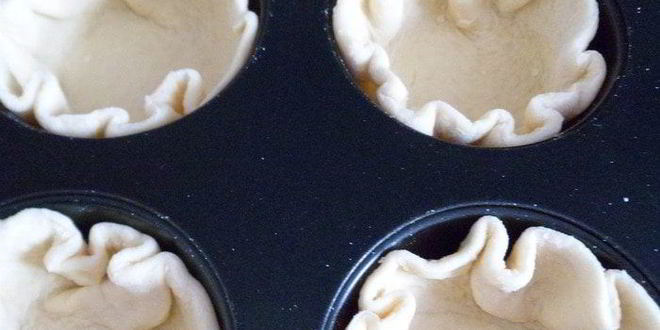 Рецепт тарталеток с яблоками, орехами и крем-фрешем