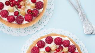 Рецепт Тарталеток с ягодами и сливочно-сырным кремом