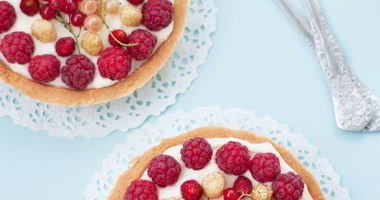 Рецепт Тарталеток с ягодами и сливочно-сырным кремом