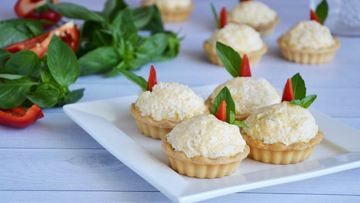 Рецепт Тарталеток с яйцом