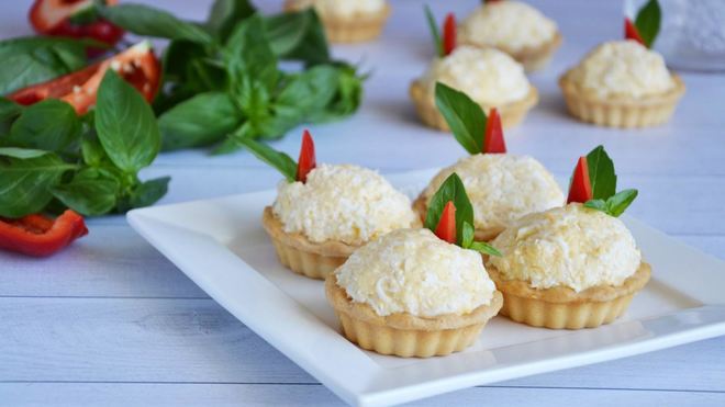 Рецепт тарталеток с яйцом