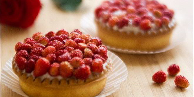 Рецепт Тарталеток с земляникой