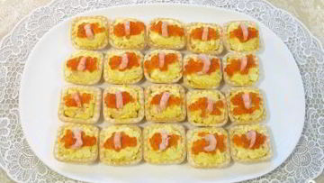 Рецепт Тарталеток закусочных