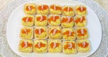 Рецепт Тарталеток закусочных