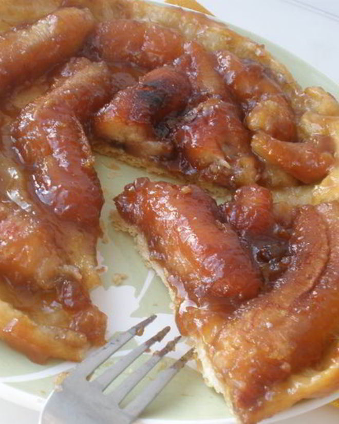 Рецепт бананового тарта-татен