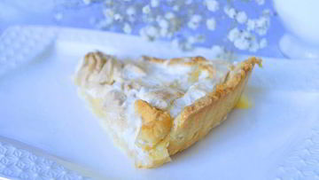 Рецепт Лимонного тарта с меренгой по мотивам Пьера Эрме