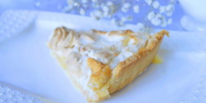 Рецепт Лимонного тарта с меренгой по мотивам Пьера Эрме