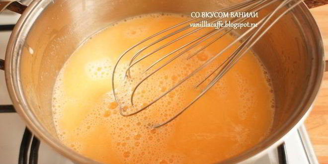 Рецепт миндального тарта с грейпфрутовым кремом, белым шоколадом и маскарпоне