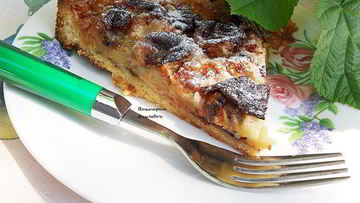 Рецепт Нежного бананового тарта