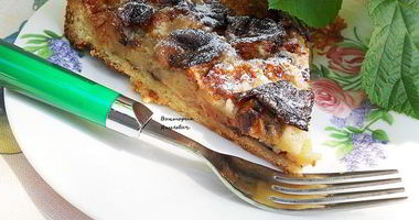 Рецепт Нежного бананового тарта