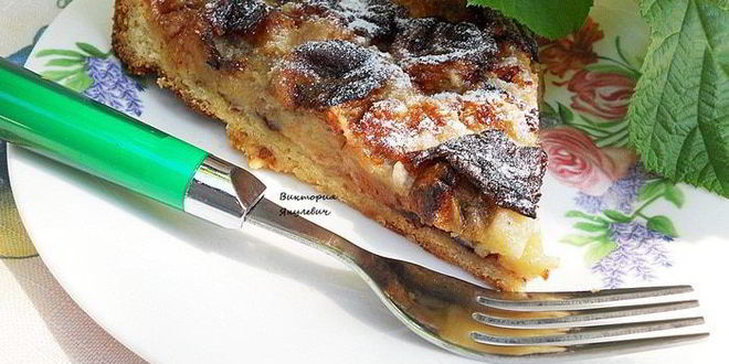 Рецепт нежного бананового тарта