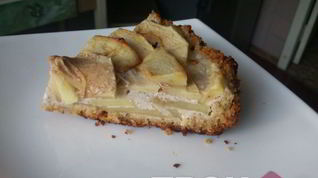 Рецепт Овсяного тарта с яблоками