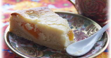 Рецепт Персикового тарта с франжипаном