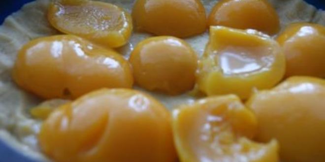 Рецепт персикового тарта с франжипаном