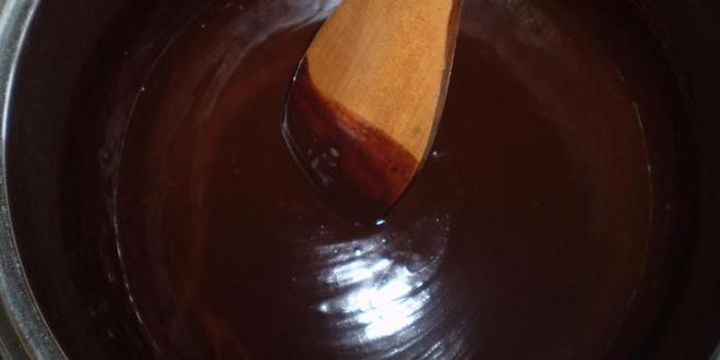 Рецепт шоколадна-вишневого тарт