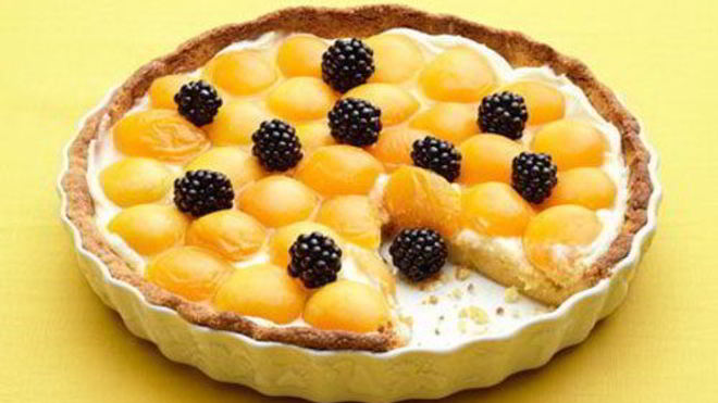 Рецепт тарта с абрикосами