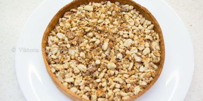 Рецепт тарта с айвой и сырным муссом