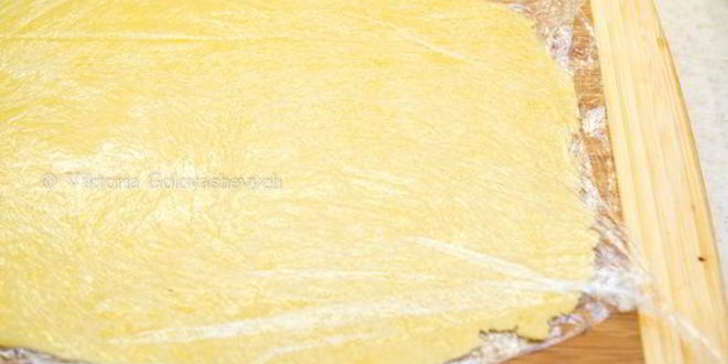 Рецепт тарта с айвой и сырным муссом