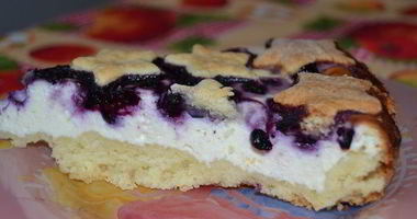 Рецепт Тарта с черникой Звездное небо