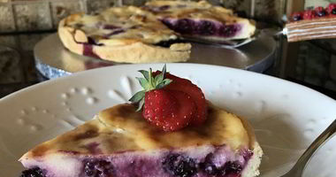 Рецепт Тарта с ежевикой