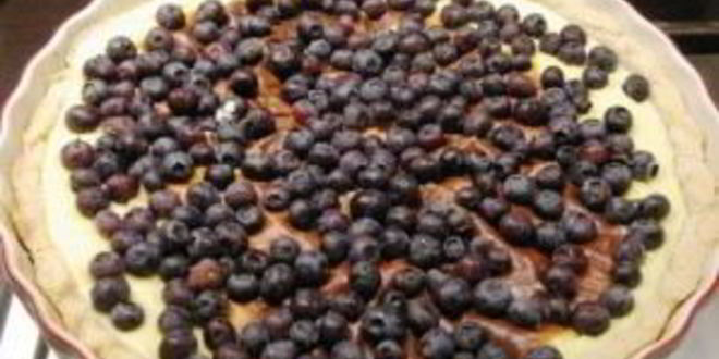 Рецепт тарта с голубикой