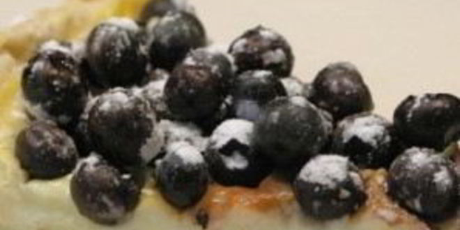 Рецепт тарта с голубикой