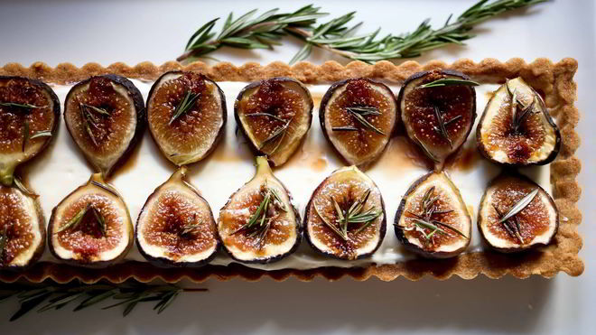Рецепт тарта с инжиром