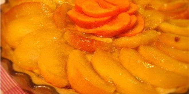 Рецепт Тарта с карамелизованными яблоками